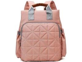 Mochila de Maternidade CLARA BABY Premium Coral
