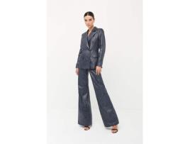 Blazer CYRANA Bianca Blue para Mulher (M - Azul)