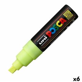 Marcador Posca PC-8K Fluor Amarelo (6 Unidades)