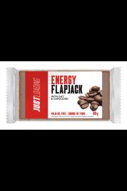 Energy FlapJack Barra energética com aveia coberta de chocolate de leite e café cappuccino