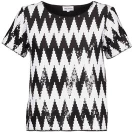 American Retro T-Shirt mangas curtas GEGE para mulheres