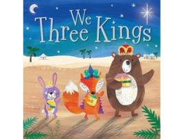 Livro we three kings de illustrated by clare fennell (inglês)