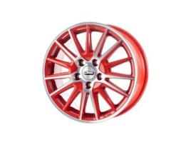 Jante CMS 6,5X16 Et40 5X114,3 66.1 Vermelho Diamante Brilhante