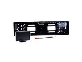 EPP026 CÂMERA DE RÉ PLACA DE LICENÇA + TELA LCD 5