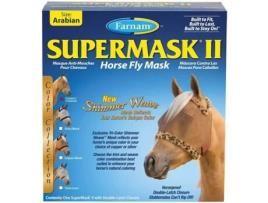 Máscara de mosca para cavalos com orelhas FARNAM Supermask II Xl XL