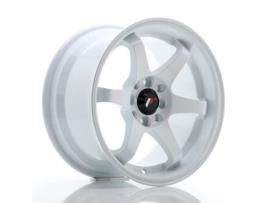 Jante para Carros Japan Racing Jr3 15''X8 Et 25 4X108 4X100 Cb 73,1 Blanco