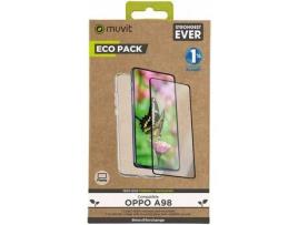 Capa para Oppo A98 MUVIT FOR CHANG Transparente