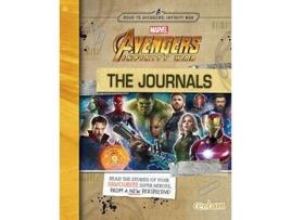 Livro avengers infinity war - the journals de centum books ltd (inglês)
