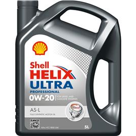 Óleo de motor helix ultra profesional as-l 0w20 diesel e gasolina 5l
