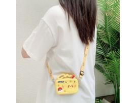 Boneco GAATPOT New Pokenon Anime Figure Pikachu Eevee Charmander Silicone Coin Purse Belt Bag Cute Fashion Shoulder Bag Toy For Kids Xmas Gifts