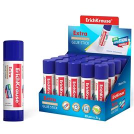 Erichkrause Pegamento en Barra Extra - Formula Super Fuerte en Base a PVP - Consumo Economico - Adhesion Rapida y Fiable - Facil