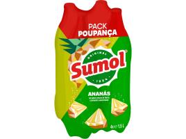 Refrigerantes Com Gás Sumol Ananás 4x1.5l