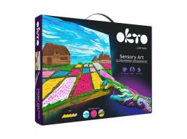 Conjuntos Creativos Okto 3d Tela Flower Beds