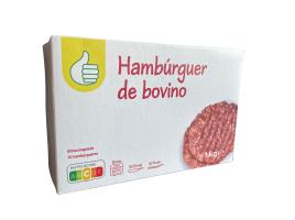 Hamburguers Polegar 60% Bovino 1kg