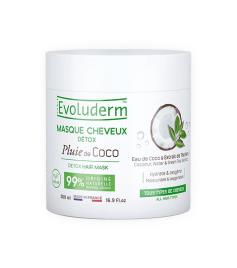 Evoluderm - Máscara capilar desintoxicante Pluie de Coco - 500ml