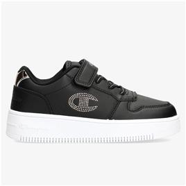 Champion Rebound - Preto - Sapatilhas Velcro Menina tamanho 32