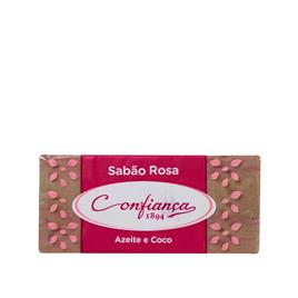 Sabão Confiança Barra Rosa 400gr
