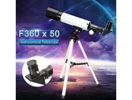 Telescópio Astronômico Portátil Uverbon 360/50 Mm  + Tripé Portátil