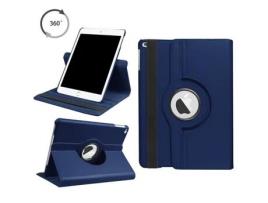 Ipad 9.7 2017 Estojo com Rotação de 360° com Suporte À Prova de Choque Capa para Tablet para Ipad 9.7 2017 A1822 A1823 Azul Escuro