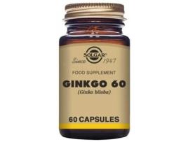 Ginkgo 60 (Ginkgo biloba)  60 mg (60 Cápsulas)