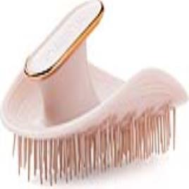 Escova de alisamento Healthy Hair Brush  Flexível Cor de Rosa