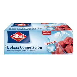 Saco para congelador Albal (40 x 3 L)