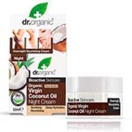 Creme de Noite Coconut Oil Dr.Organic (50 ml)