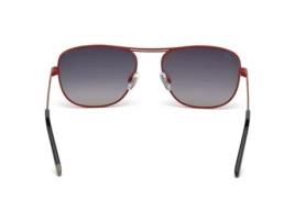 Óculos escuros masculinoas  WE0199-66C Vermelho Cinzento (ø 55 mm)