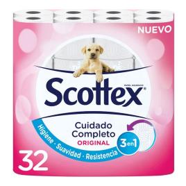 Papel Higiénico Scottex Original 2 camadas (32 uds)