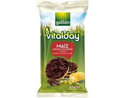 Tortitas de Milho  Vitalday Chocolate Negro (100 g)