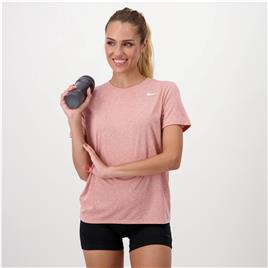 Nike Legend Crew - Rosa - T-shirt Running Mulher tamanho L