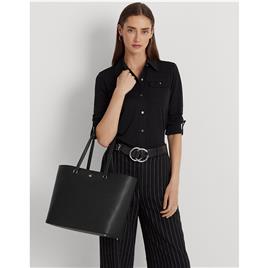 Lauren Ralph Lauren Carteira tote bag, em pele, KARLY