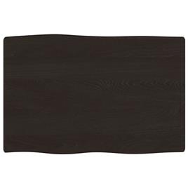 vidaXL Tampo de secretária 60x40x2 cm carvalho tratado cinza-escuro