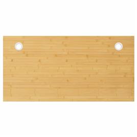 vidaXL Tampo de secretária 80x40x2,5 cm bambu