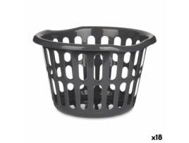 Cesto Antracite Polipropileno 27 L 40 x 25 x 40 cm (18 Unidades)