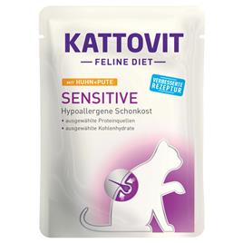 Kattovit Sensitive em saquetas (hipoalergénica) - Frango e peru