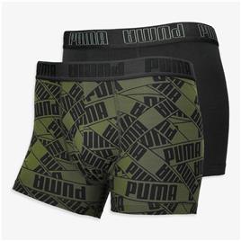 Boxers Puma - Preto - Pack 2 Boxers Homem tamanho L