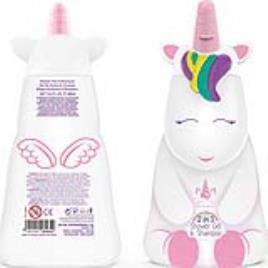 Gel e Champô 2 em 1 Eau My Unicorn Cartoon Infantil (400 ml)