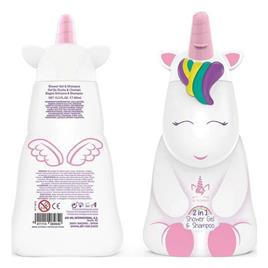 Gel e Champô 2 em 1 Eau My Unicorn Cartoon Infantil (400 ml)