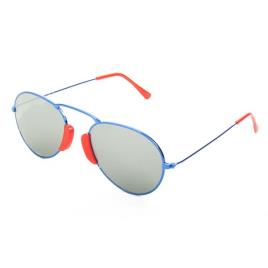 Óculos escuros unissexo LGR AGADIR-BLUE-08 Azul (ø 54 mm)
