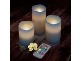 Velas LED EmotiCandle (conjunto de 3)