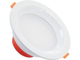 Projetor Encastrado LED Ledkia A+ 10 W 1000 Lm (Branco Quente 3000K - 3500K)