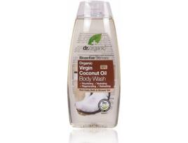 Gel de Banho DR. ORGANIC Óleo de Coco Virgem Bio (250 ml)