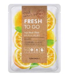 FRESH TO GO yuja mask sheet 22 g
