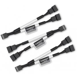 Cabo Splitter em Y para 2 x Ventoinhas  NA-SYC1 chrom