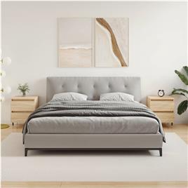 vidaXL Mesas de cabeceira 2pcs derivados de madeira carvalho sonoma