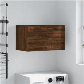 vidaXL Armário parede 60x36,5x35cm derivados madeira carvalho castanho