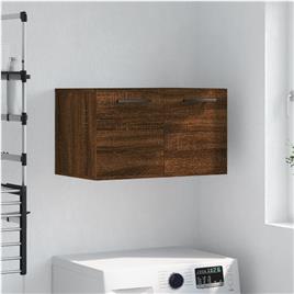 vidaXL Armário parede 60x36,5x35cm derivados madeira carvalho castanho