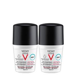 Vichy Homme Pack Desodorizante Antimanchas 48h 2x50ml
