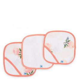 Little Unicorn Luvas de Banho Watercolor Rose 3unid.